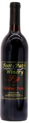 Foot Path Winery 2017 Cabernet Fran