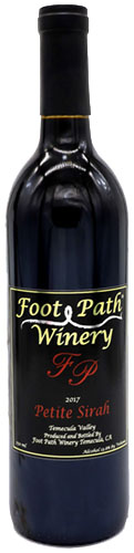 Foot Path 2017 Petite Sirah
